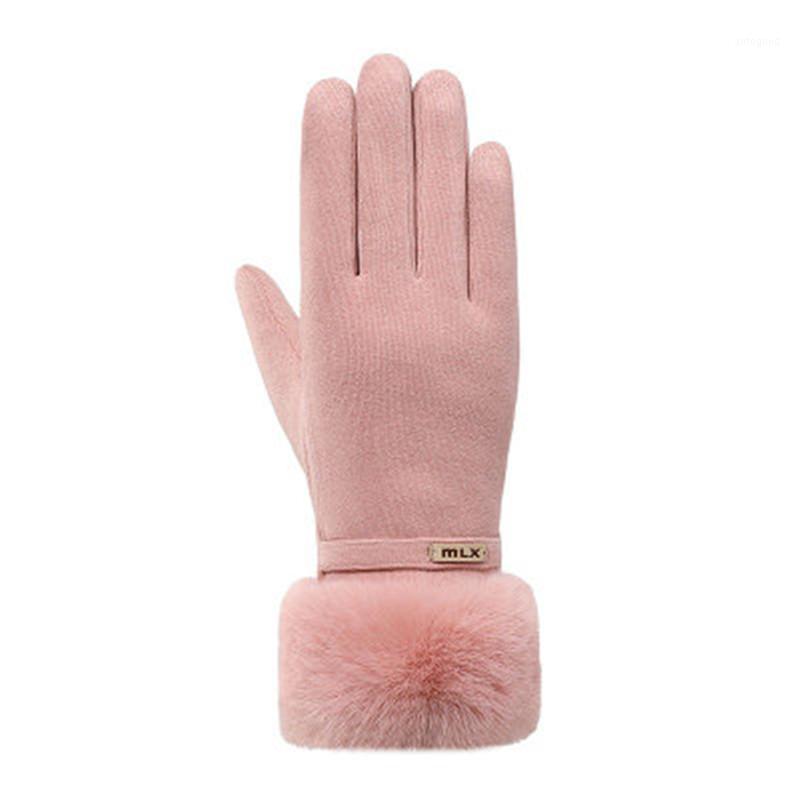 Five Fingers Gloves Women Warm Cashmere Velvet Plush Glove Touch Screen Driving Windproof Button Letter Winter Female Sport Cycling Mittens1
Five Fingers Gloves Women Warm Cashmere Velvet Plush Glove Touch Screen Driving Windproof Button Letter Winter Female Sport Cycling Mittens1
