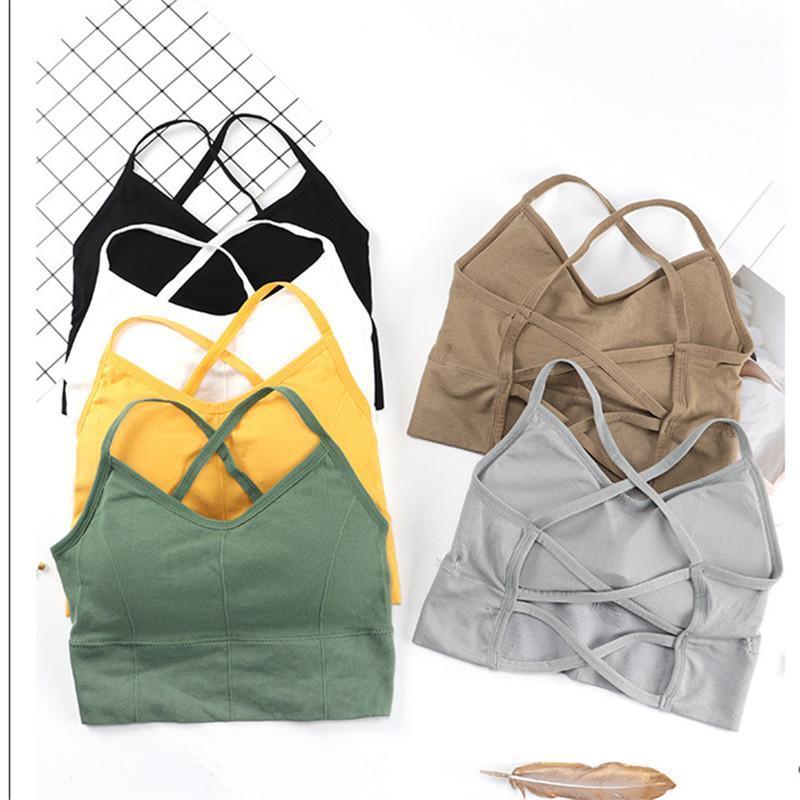 Double Cross Back Sports Bras Seamless Breathable Padded Cotton Sports Top GYM Running Fitness Yoga Bra Top Girl Underwear1, Yellow
Double Cross Back Sports Bras Seamless Breathable Padded Cotton Sports Top GYM Running Fitness Yoga Bra Top Girl Underwear1, Yellow