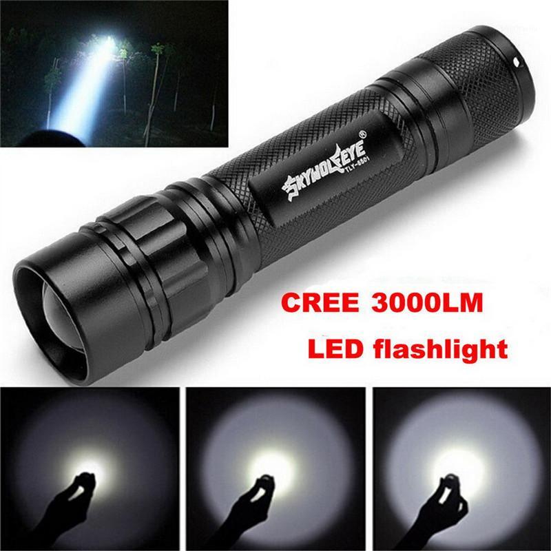 XM-L T6 3000 Lumens 3 Modes Led Torch Zoomable LED Aluminum Alloy Torch Light for 18650 Rechargeable Battery1
XM-L T6 3000 Lumens 3 Modes Led Torch Zoomable LED Aluminum Alloy Torch Light for 18650 Rechargeable Battery1