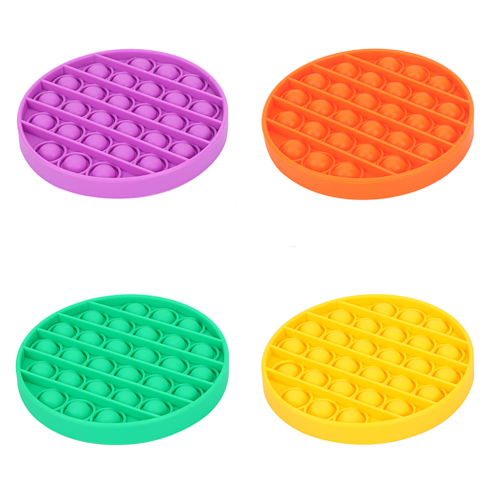 Pop It Push Pop Bubble Sensory Fidget Toy Round Shape Stress Reliever Anxiety Relief Autism Special Need Gift for Kids Adult Boys Girls, Mix color
Pop It Push Pop Bubble Sensory Fidget Toy Round Shape Stress Reliever Anxiety Relief Autism Special Need Gift for Kids Adult Boys Girls, Mix color