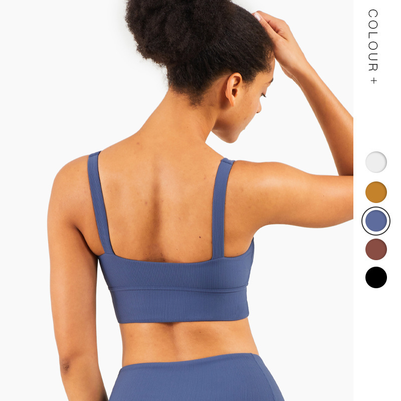 2020 Solid Color Sports Bra Women Underwears Gather Stripe Back Support Running Fitness Vest Yoga Bra Gym Clothes Tank Tops, White;red
2020 Solid Color Sports Bra Women Underwears Gather Stripe Back Support Running Fitness Vest Yoga Bra Gym Clothes Tank Tops, White;red