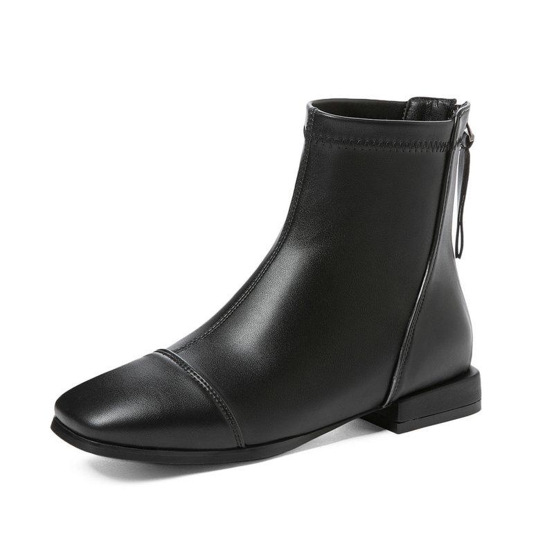 2021 New Square Toe Zipper Ankle Boots Square High Heel PU Leather Short Boots Autumn Winter Casual Women Shoes Size 34-43, Beige
2021 New Square Toe Zipper Ankle Boots Square High Heel PU Leather Short Boots Autumn Winter Casual Women Shoes Size 34-43, Beige