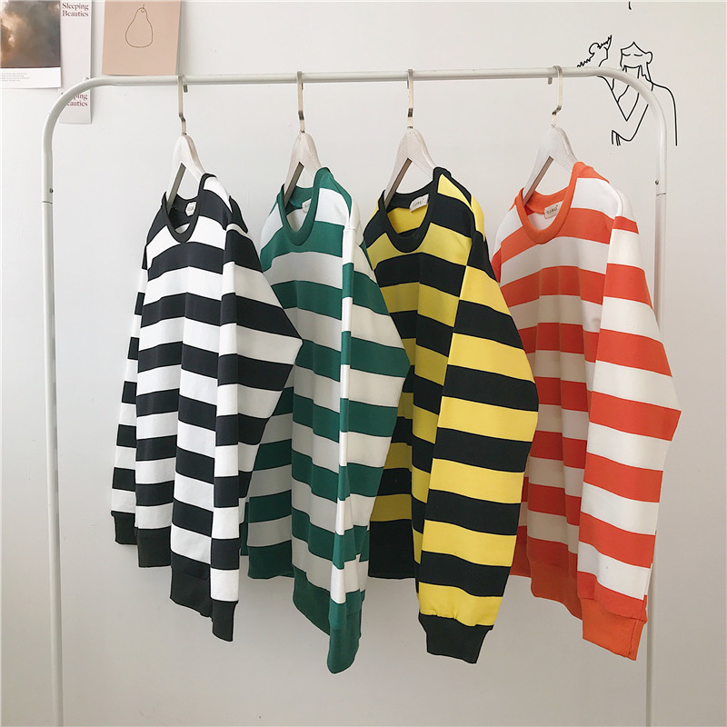 Hip Hop T Shirts men Long Sleeve Striped t shirt Casual Men tee shirt Streetwear Men Patchwork Cotton T-shirt 201203