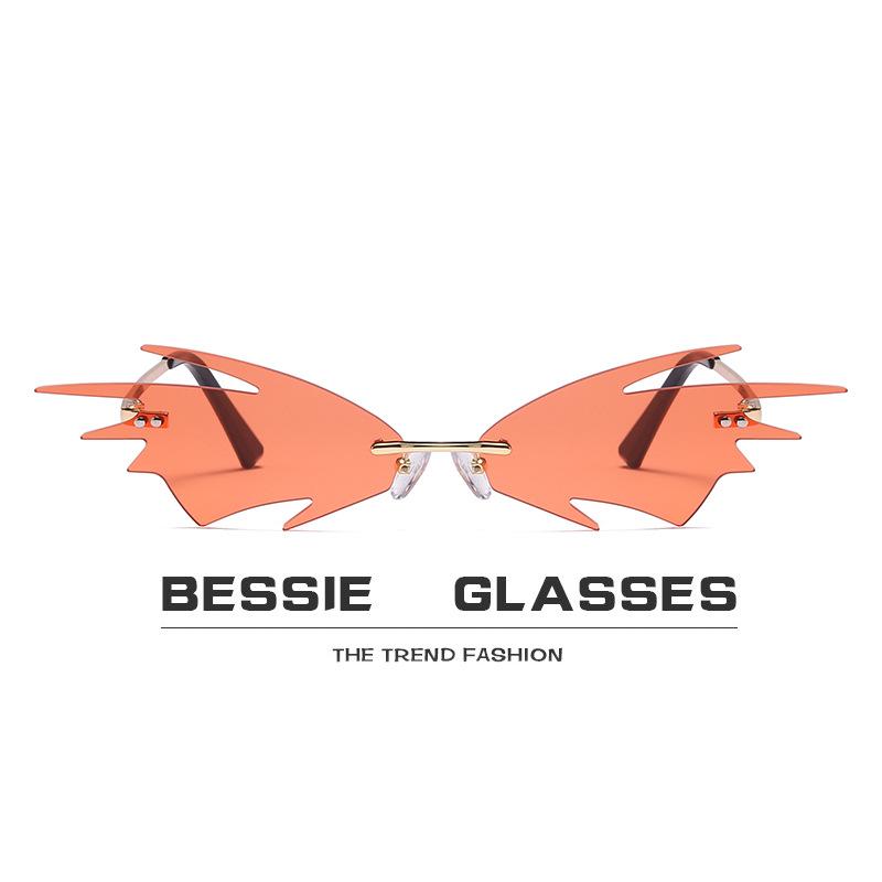 Fashion Fire Flame Sunglasses Women men 2021 red green yellow violet Rimless Wave Sun Glasses vintage feminino
Fashion Fire Flame Sunglasses Women men 2021 red green yellow violet Rimless Wave Sun Glasses vintage feminino
