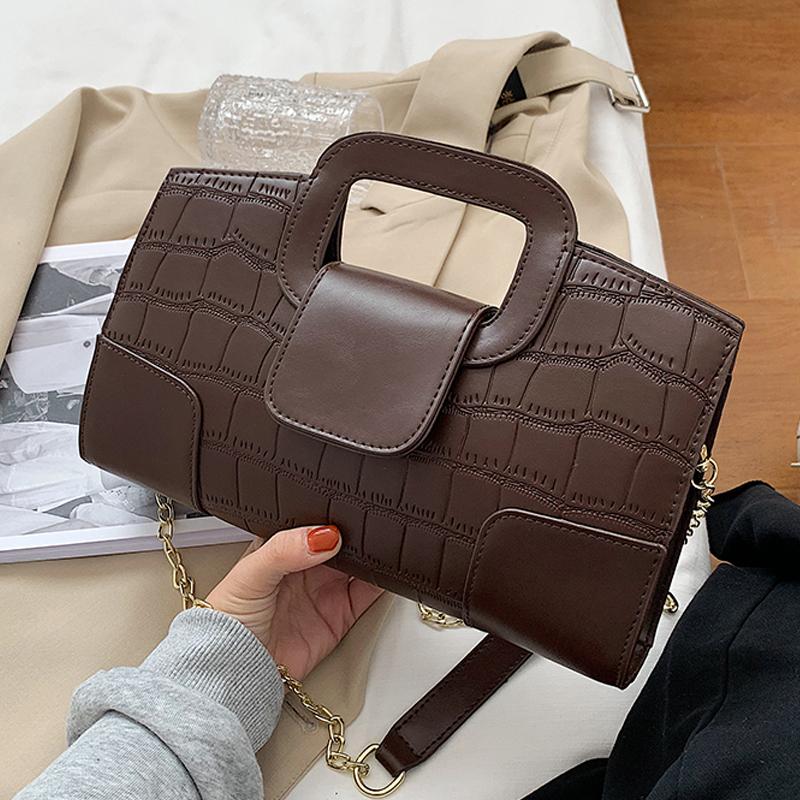 Stone pattern handbag new fashion messenger bag shoulder handbag autumn and winter female luxury fashion bag chain designer, Beige
Stone pattern handbag new fashion messenger bag shoulder handbag autumn and winter female luxury fashion bag chain designer, Beige