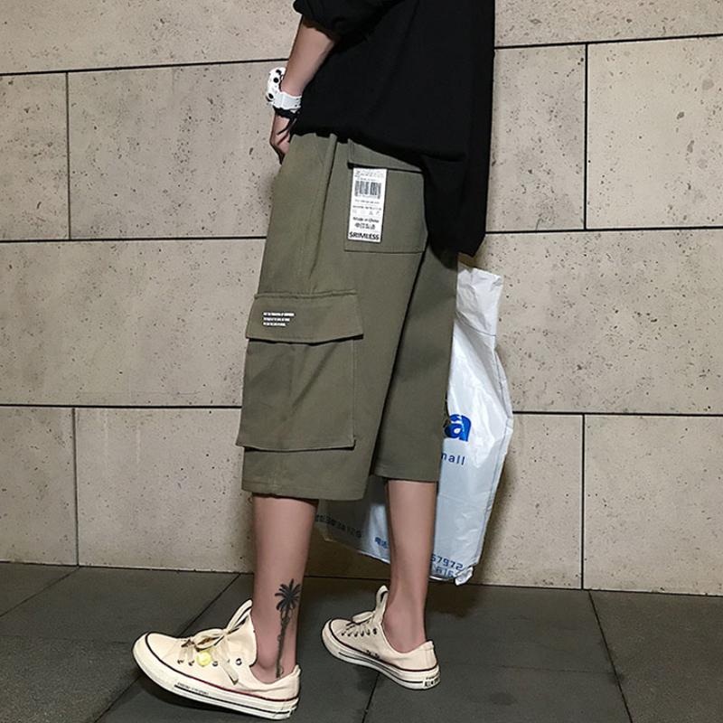 Cargo Loose Shorts Men Fitness Fashion Cotton Casual Elastic Waist Summer Workout Stretch Sweatpants Pocket Male Clothing KK60ND
Cargo Loose Shorts Men Fitness Fashion Cotton Casual Elastic Waist Summer Workout Stretch Sweatpants Pocket Male Clothing KK60ND