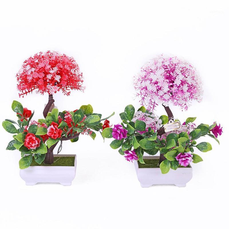 AsyPets Artificial Plant Bonsai Fake Vase Flowers Potted Ornaments Wedding Party Decoration1, Red
AsyPets Artificial Plant Bonsai Fake Vase Flowers Potted Ornaments Wedding Party Decoration1, Red