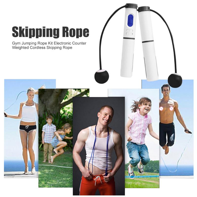 Smart Skipping Rope Fitness Ball Bearings Steel Speed Indoor Sport Jumping Rope for Effective Working-out Accessories
Smart Skipping Rope Fitness Ball Bearings Steel Speed Indoor Sport Jumping Rope for Effective Working-out Accessories