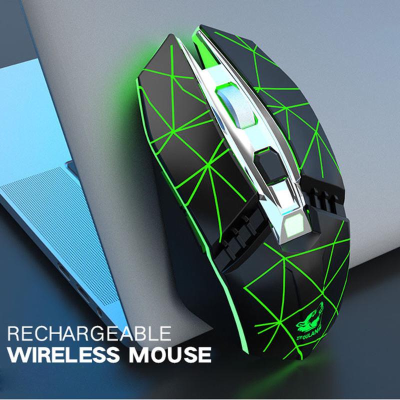 Mouse Gaming Rechargeable X5 Wireless Silent LED Backlit USB Optical Ergonomic Gaming Mouse for pc Laptop-L05
Mouse Gaming Rechargeable X5 Wireless Silent LED Backlit USB Optical Ergonomic Gaming Mouse for pc Laptop-L05