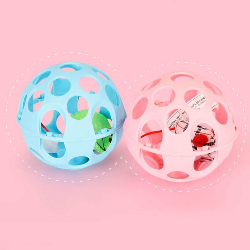 TPR Cat Toy Ball with Bell Ring Playing Chew Rattle Scratch Plastic Ball Interactive Cat Training Toys Pet Supply
TPR Cat Toy Ball with Bell Ring Playing Chew Rattle Scratch Plastic Ball Interactive Cat Training Toys Pet Supply