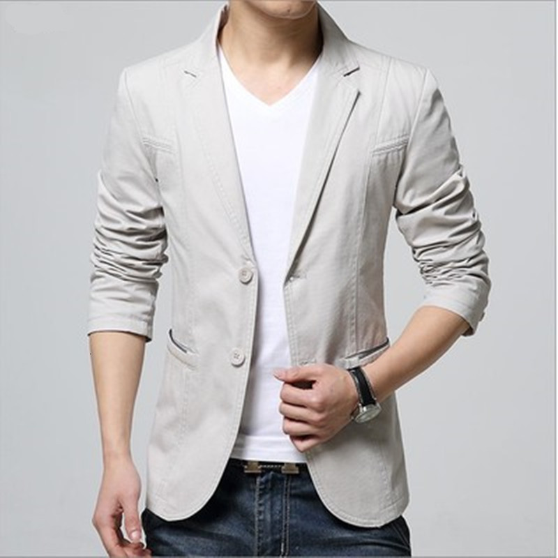 2021 Arrival Luxury Blazer New Spring Fashion Quality Cotton Slim Fit Male Suit Terno Masculino Blazers Men 5VDB, Beige
2021 Arrival Luxury Blazer New Spring Fashion Quality Cotton Slim Fit Male Suit Terno Masculino Blazers Men 5VDB, Beige