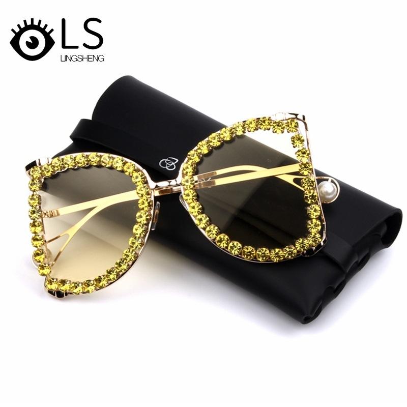 LS New Style Metal Frame Point Drill Sunglasses New Popular Super Large Frame Diamond Sunglasses Luxury Women Streetwear YB042
LS New Style Metal Frame Point Drill Sunglasses New Popular Super Large Frame Diamond Sunglasses Luxury Women Streetwear YB042