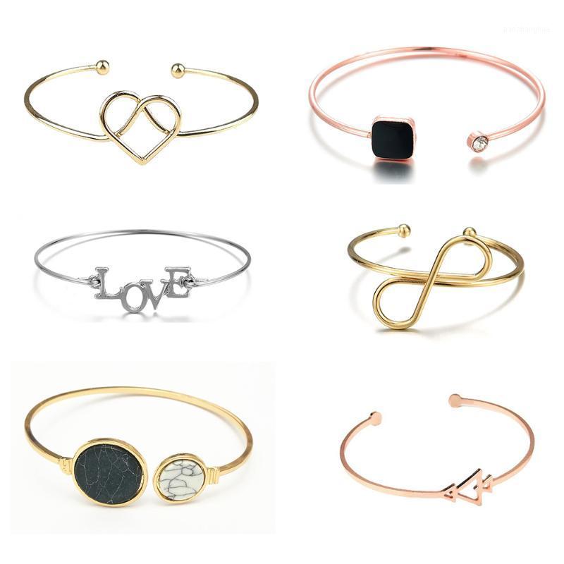 Bangle Yoiumit Fashion Charm Love Cuff Bracelets & Bangles For Women Alloy Gold Color Stackable Daily Jewelry Gift, Black
Bangle Yoiumit Fashion Charm Love Cuff Bracelets & Bangles For Women Alloy Gold Color Stackable Daily Jewelry Gift, Black