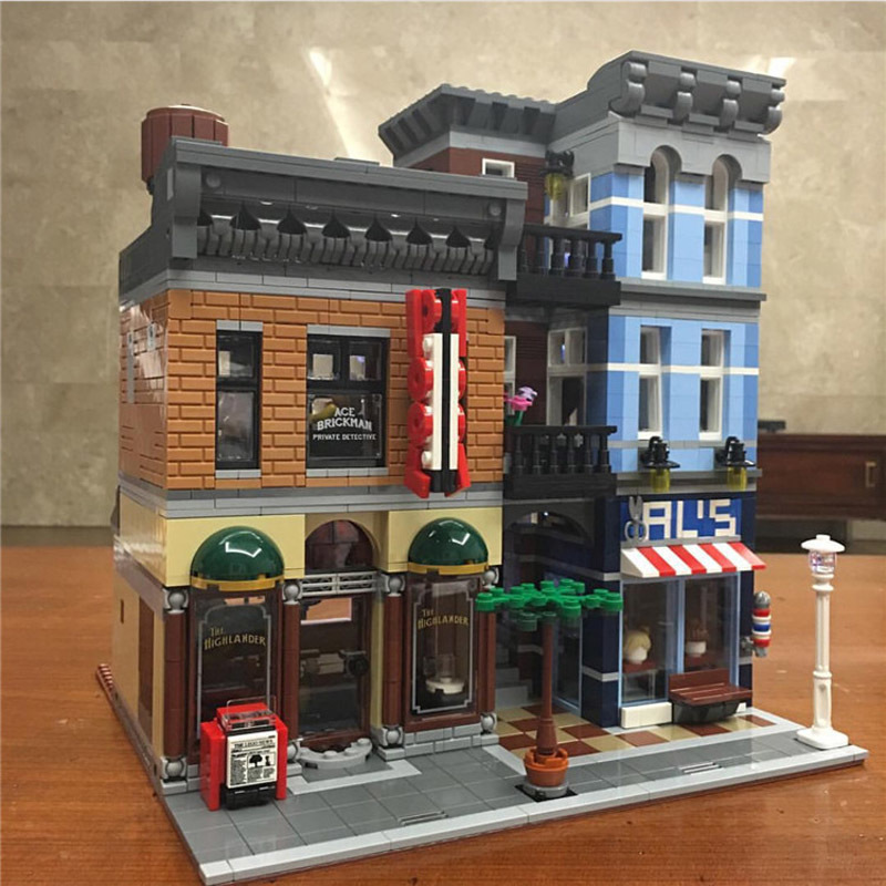 Creator Expert Street Detective Office Sets Compatible 84011 99008 180067 Model Building Blocks Bricks Toys For Children LJ200928
Creator Expert Street Detective Office Sets Compatible 84011 99008 180067 Model Building Blocks Bricks Toys For Children LJ200928