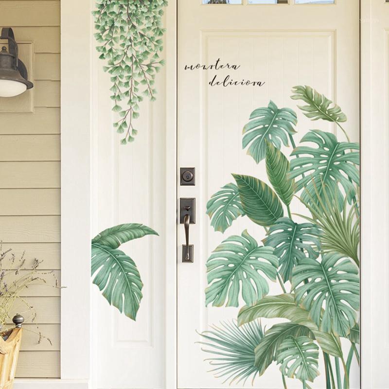 Nordic Tropical Plant Monstera Leaves Garden Small Fresh Door Decoration Sticker Wall Paper Self-sticking Home Decoration1
Nordic Tropical Plant Monstera Leaves Garden Small Fresh Door Decoration Sticker Wall Paper Self-sticking Home Decoration1