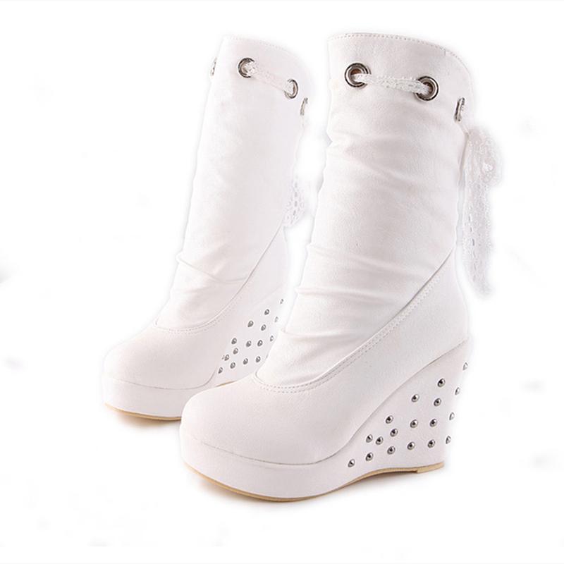 MKKHOU Fashion Short Boots Women 2020 New Winter Round Head Wedge Heel With Velvet Warm Boots Winter women Large size, Black
MKKHOU Fashion Short Boots Women 2020 New Winter Round Head Wedge Heel With Velvet Warm Boots Winter women Large size, Black