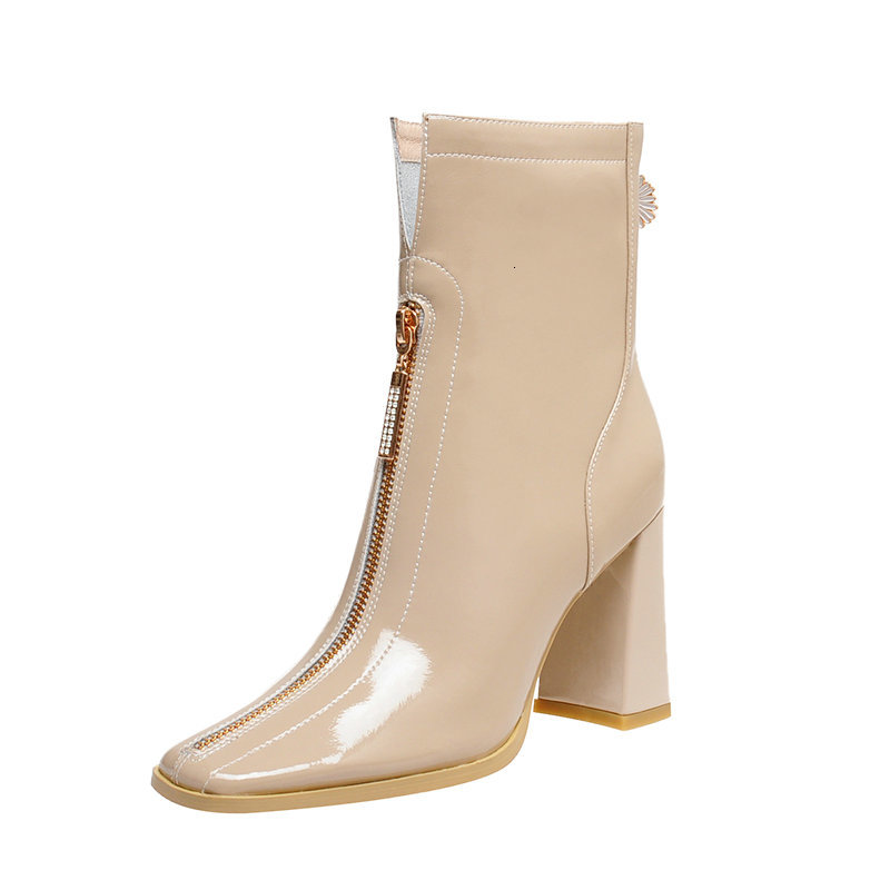 2021 New Genuine Leather Ankle Boots Women High Heels Short Ladies Shoes Woman Square Toe Party Wedding Pumps Cafy, Wine red
2021 New Genuine Leather Ankle Boots Women High Heels Short Ladies Shoes Woman Square Toe Party Wedding Pumps Cafy, Wine red