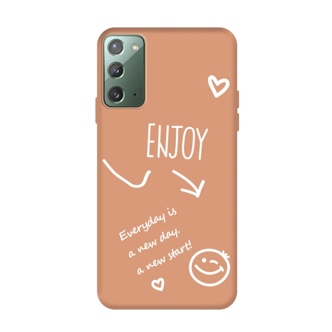 For Samsung Galaxy Note20 Enjoy Smiley Heart Pattern Shockproof TPU Case 
For Samsung Galaxy Note20 Enjoy Smiley Heart Pattern Shockproof TPU Case
