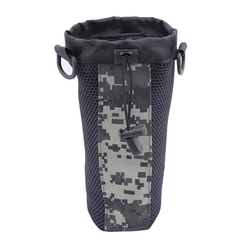 Outdoor Water Bottle Bag Tactical Waist Bag Pocket Accessories Camouflage Kettle Shoulder Small Carrier Holder Equipment, Khaki
Outdoor Water Bottle Bag Tactical Waist Bag Pocket Accessories Camouflage Kettle Shoulder Small Carrier Holder Equipment, Khaki