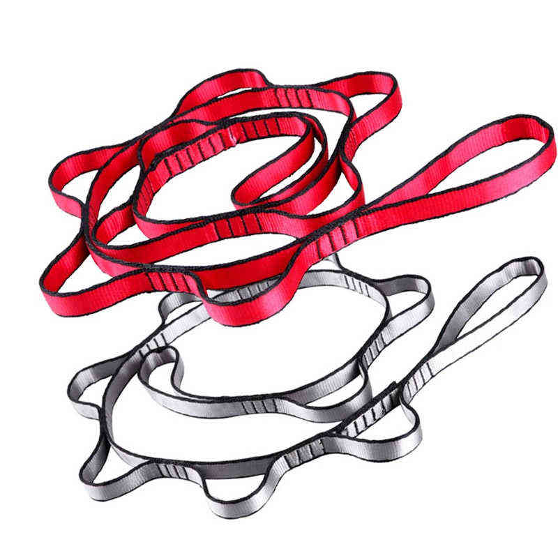 Bungee Dance Flying Suspension Rope Aerial Anti-gravity Yoga Cord Resistance Band Set Workout Fitness Home GYM Equipment 211223