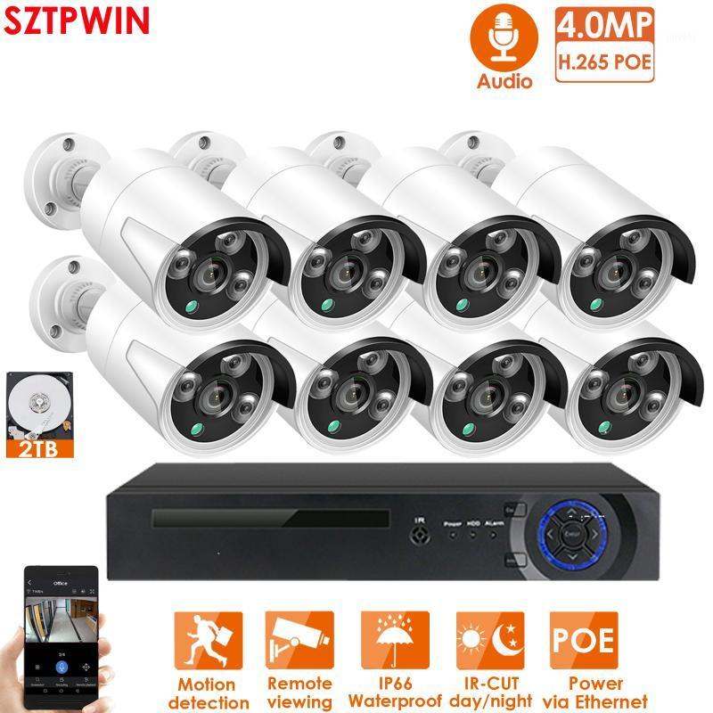 H.265 8CH 48V POE NVR Kit CCTV System 4.0 MP IP POE Camera P2P IR IP66 Outdoor Weatherproof Video Security Surveillance System1
H.265 8CH 48V POE NVR Kit CCTV System 4.0 MP IP POE Camera P2P IR IP66 Outdoor Weatherproof Video Security Surveillance System1