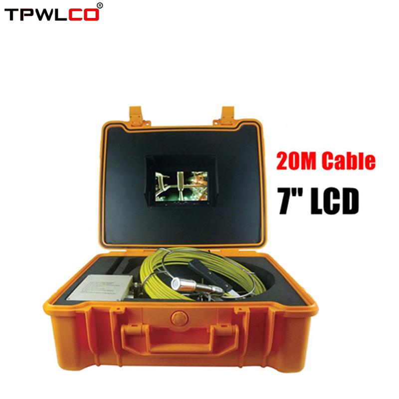 Sewer Camera IP68 Waterproof Video Pipe Inspection 23mm 4500mAh Battery Pipeline Weld Industrial Drain Endoscope 7inch
Sewer Camera IP68 Waterproof Video Pipe Inspection 23mm 4500mAh Battery Pipeline Weld Industrial Drain Endoscope 7inch