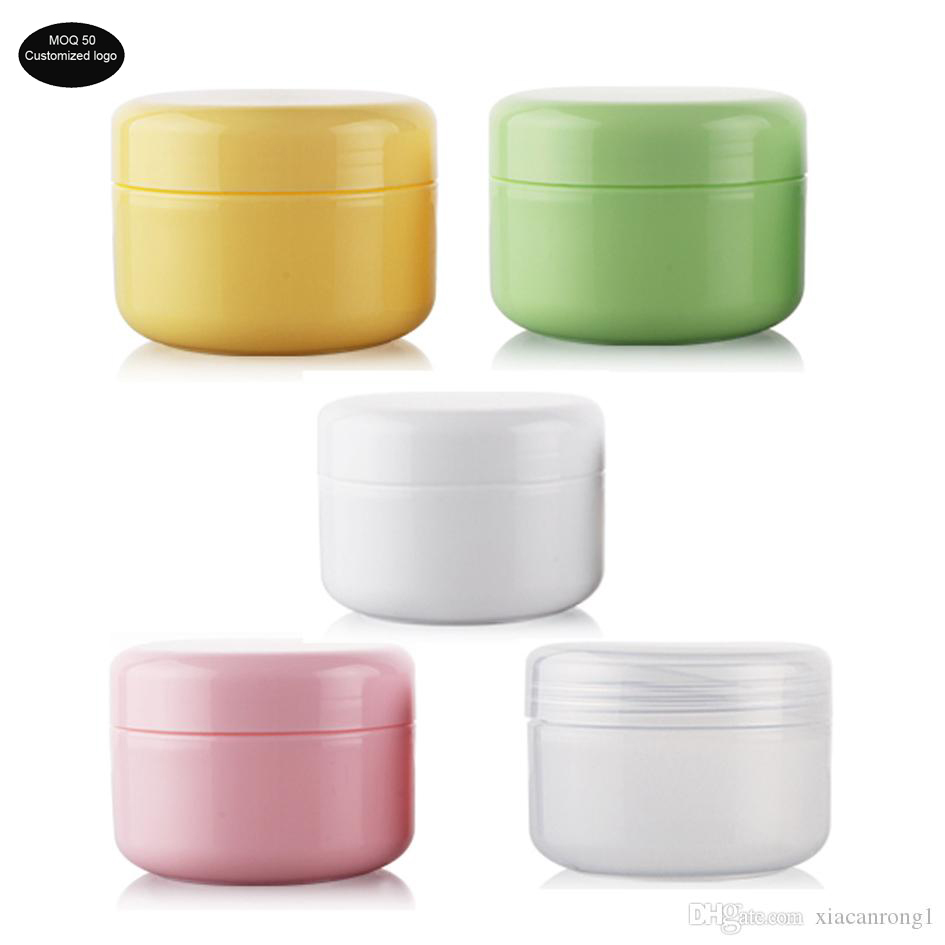 50pcs/lot 20g 50g 100g Colorful Face Cream Jars Pot Travel Plastic Empty Cosmetic Containers Cute Cosmetic Sample Containers
50pcs/lot 20g 50g 100g Colorful Face Cream Jars Pot Travel Plastic Empty Cosmetic Containers Cute Cosmetic Sample Containers