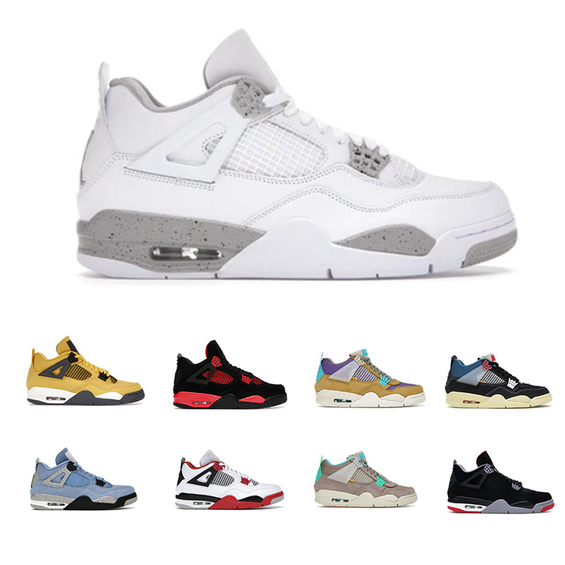 2021 Released Authentic 4 White Oreo 4s Man Basketball Shoes Tech Grey Black Fire Red CT8527-100 Retro Sports Sneakers With Box
2021 Released Authentic 4 White Oreo 4s Man Basketball Shoes Tech Grey Black Fire Red CT8527-100 Retro Sports Sneakers With Box