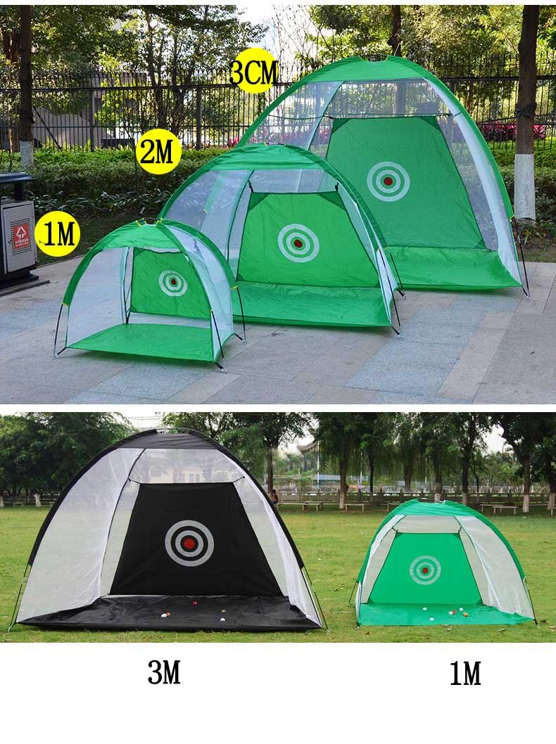 Golf Training Aids Indoor 2M Practice Net Tent Hitting Cage Garden Grassland Equipment Mesh Outdoor XA147A1