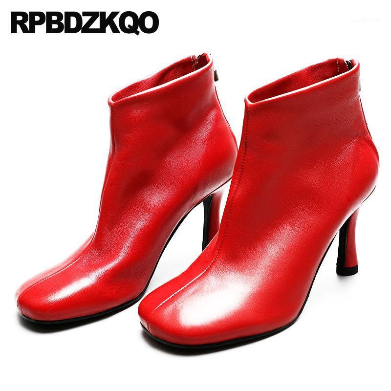 Fur Red 2020 Winter Booties Vintage Designer Shoes Women Luxury Autumn Stiletto White Square Toe Genuine Leather High Heel Boots1
Fur Red 2020 Winter Booties Vintage Designer Shoes Women Luxury Autumn Stiletto White Square Toe Genuine Leather High Heel Boots1