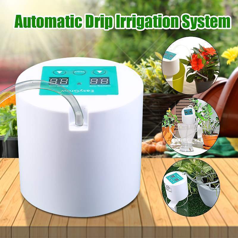 Automatic Watering Device Watering Device Drip Irrigation Tool Water Pump Timer system for Succulents Plant Y200106
Automatic Watering Device Watering Device Drip Irrigation Tool Water Pump Timer system for Succulents Plant Y200106