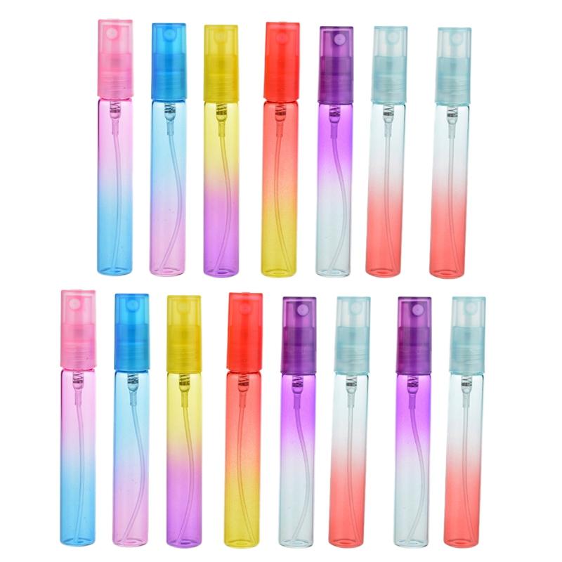 15 Pcs 8Ml Gradient Color Empty Essential Oil Perfume Bottle Portable Plastic Spray Bottle for Travel Supplies
15 Pcs 8Ml Gradient Color Empty Essential Oil Perfume Bottle Portable Plastic Spray Bottle for Travel Supplies