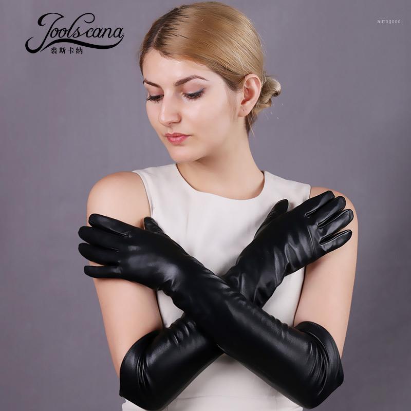 Five Fingers Gloves Joolscana Long Genuine Leather Touch Screen Elbow Spring And Winter Brand 2021 Fashion 50cm1
Five Fingers Gloves Joolscana Long Genuine Leather Touch Screen Elbow Spring And Winter Brand 2021 Fashion 50cm1