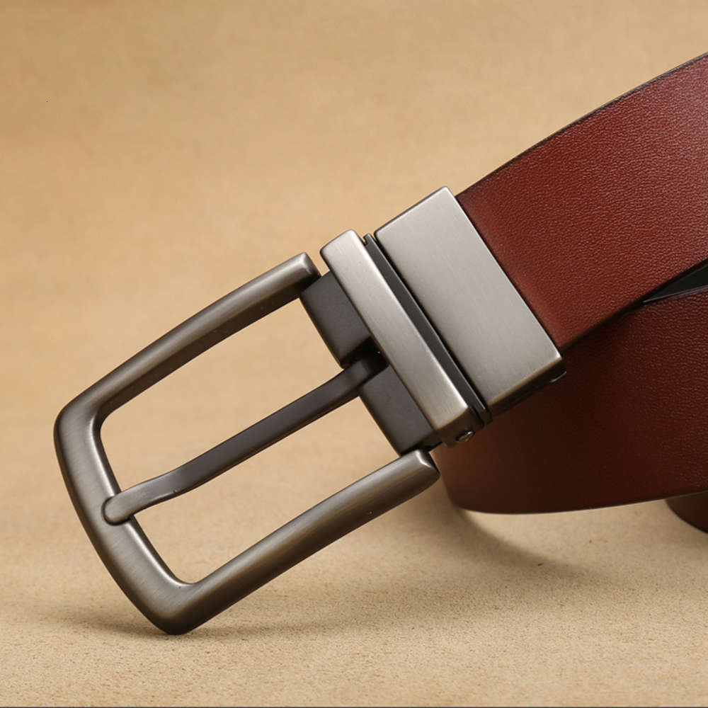Belt men's two-layer leather alloy pin buckle business leisure men's trouser belt custom leather belt, Black
Belt men's two-layer leather alloy pin buckle business leisure men's trouser belt custom leather belt, Black