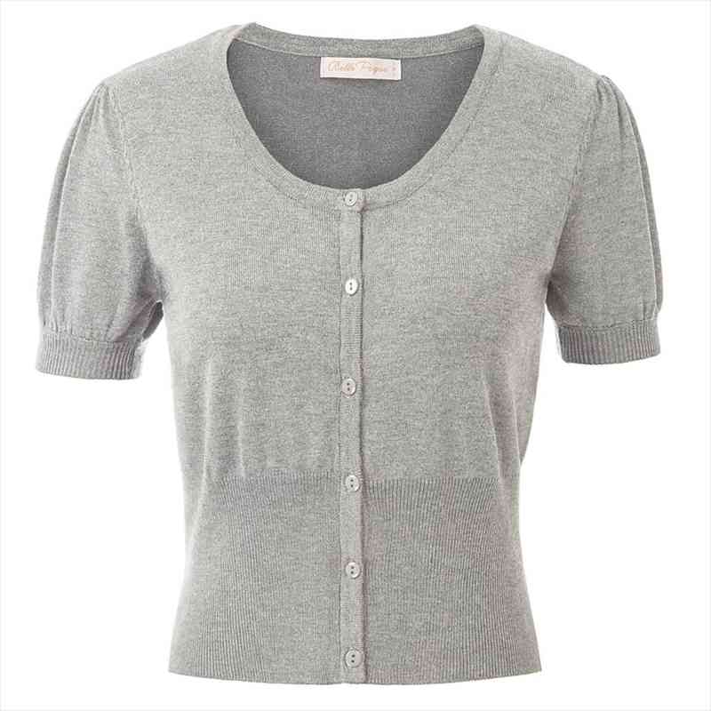 belle poque women shrug summer short sleeve u-neck button placket cropped knitting coat knitwear solid color breathable, White;black
belle poque women shrug summer short sleeve u-neck button placket cropped knitting coat knitwear solid color breathable, White;black