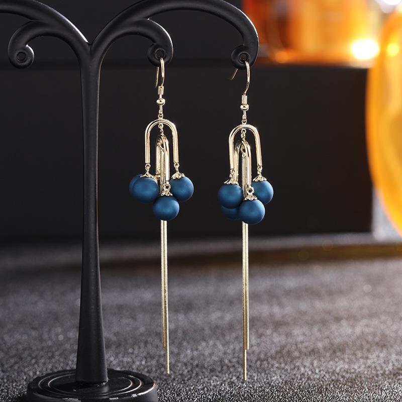Luxury Wedding Pearl Earrings For Lady 2021 Fashion Beads Tassel Dangle Brand Jewelry Romantic Bridal Earring
Luxury Wedding Pearl Earrings For Lady 2021 Fashion Beads Tassel Dangle Brand Jewelry Romantic Bridal Earring