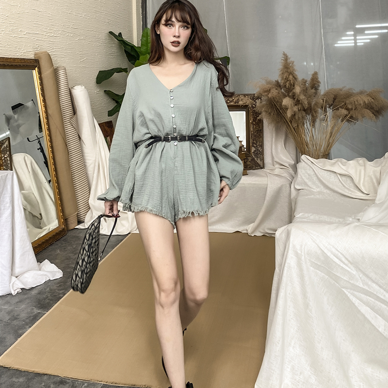 2021 New Style in Green Light From Vintage Cotton Flax Bodysuit Fashion Female Long, Casual, Solid Snug Overalls WEXX, Turquoise
2021 New Style in Green Light From Vintage Cotton Flax Bodysuit Fashion Female Long, Casual, Solid Snug Overalls WEXX, Turquoise