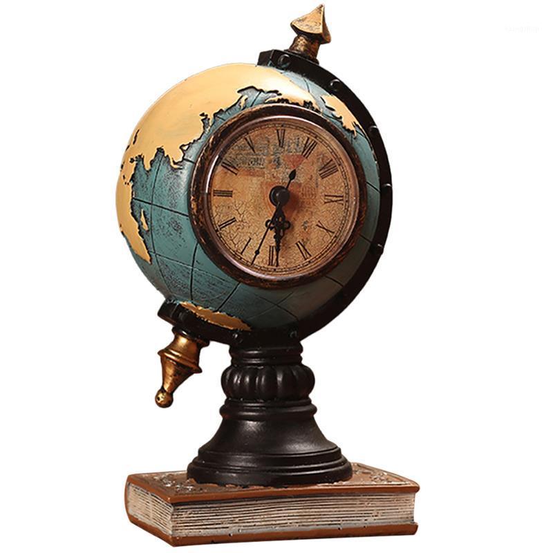 Desktop Ornament Vintage Clock Globe Model Clock Home Living Room Cabinet Porch Seat Office Decorations Ornaments1
Desktop Ornament Vintage Clock Globe Model Clock Home Living Room Cabinet Porch Seat Office Decorations Ornaments1