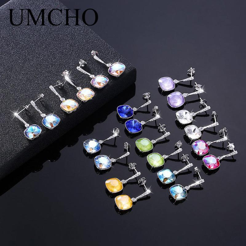 UMCHO 1PCS Solid 925 Sterling Silver Created Crystal Stud Earrings Set for Women Girl Party Wedding Daily Jewelry Gift
UMCHO 1PCS Solid 925 Sterling Silver Created Crystal Stud Earrings Set for Women Girl Party Wedding Daily Jewelry Gift