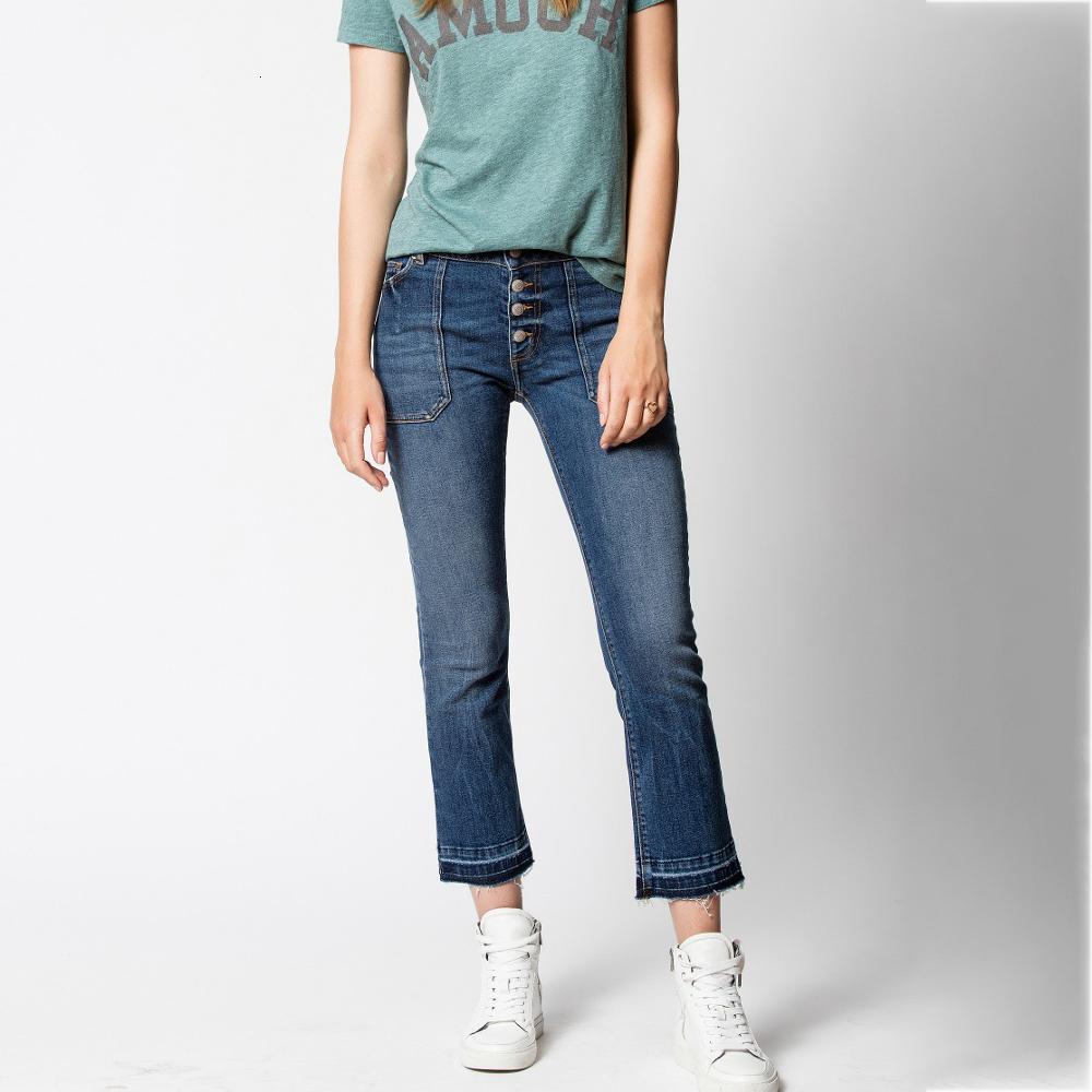 New Buttons Deep Blue Reto Jeans Women Spring Summer High Waist Pockets Zippers Cotton Trousers Casual Vintage Cozy Pants 2021 Dlww
New Buttons Deep Blue Reto Jeans Women Spring Summer High Waist Pockets Zippers Cotton Trousers Casual Vintage Cozy Pants 2021 Dlww