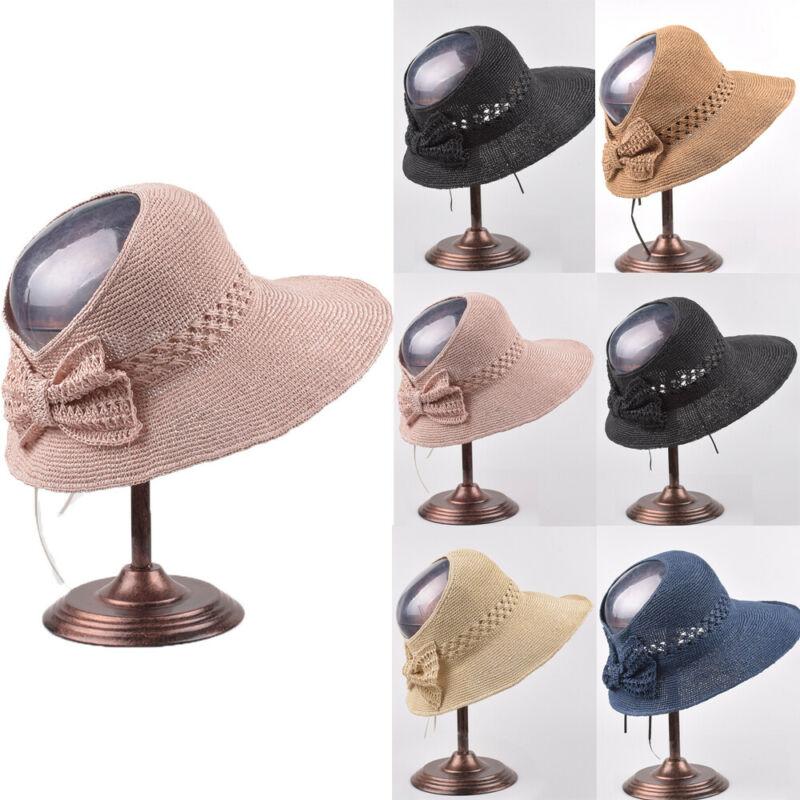 Wide Brim Hats Floppy Foldable Women Bow Straw Beach Sun Summer Hat UV Protection Cap, Pink
Wide Brim Hats Floppy Foldable Women Bow Straw Beach Sun Summer Hat UV Protection Cap, Pink