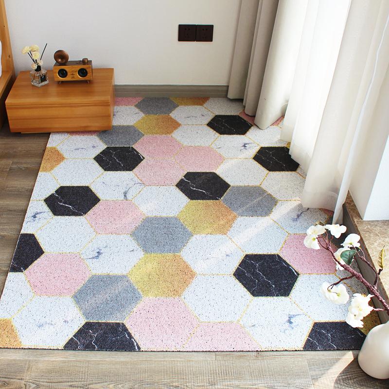 Geometric Printed Color Doormat Carpet Custom Silk Loop Home Indoor Outdoor Mat Carpet Non-slip Stain Resistant Washable Doormat
Geometric Printed Color Doormat Carpet Custom Silk Loop Home Indoor Outdoor Mat Carpet Non-slip Stain Resistant Washable Doormat