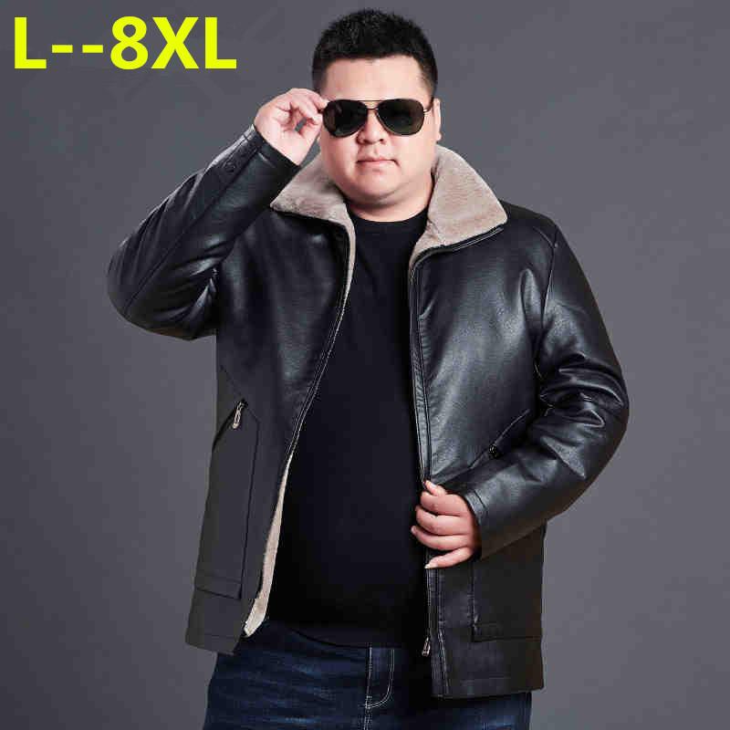 8XL 7XL 6XL Men Sheepskin Leather Winter Jacket Think Warm Fur One Men's Motorcycle Genuine Leather Coat Real jacket men
8XL 7XL 6XL Men Sheepskin Leather Winter Jacket Think Warm Fur One Men's Motorcycle Genuine Leather Coat Real jacket men