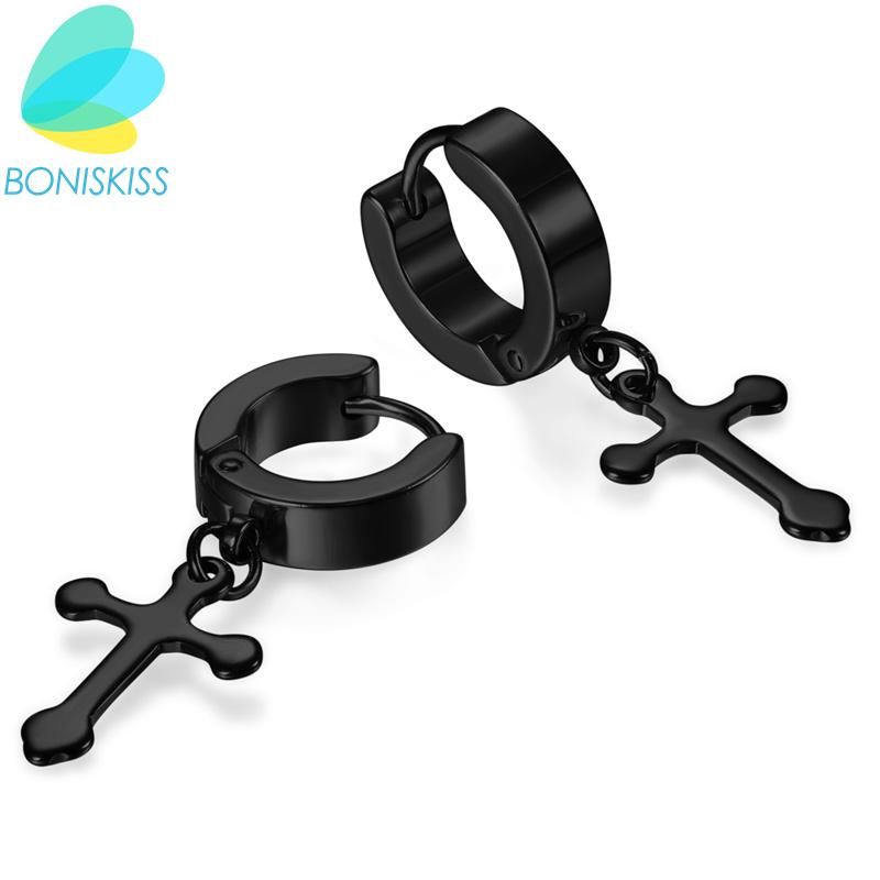 Boniskiss Stainless Steel With Dangle Women Cross Hoop Earring Hip Hop Punk Crosses Men Earrings Body Piercing Jewelry
Boniskiss Stainless Steel With Dangle Women Cross Hoop Earring Hip Hop Punk Crosses Men Earrings Body Piercing Jewelry