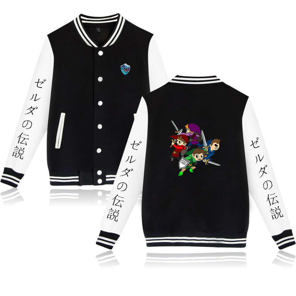 E-BAIHUI Baseball Uniform Jacket for Men and Women The Legend of Zelda Autumn New Jacket Jacket, 18
E-BAIHUI Baseball Uniform Jacket for Men and Women The Legend of Zelda Autumn New Jacket Jacket, 18