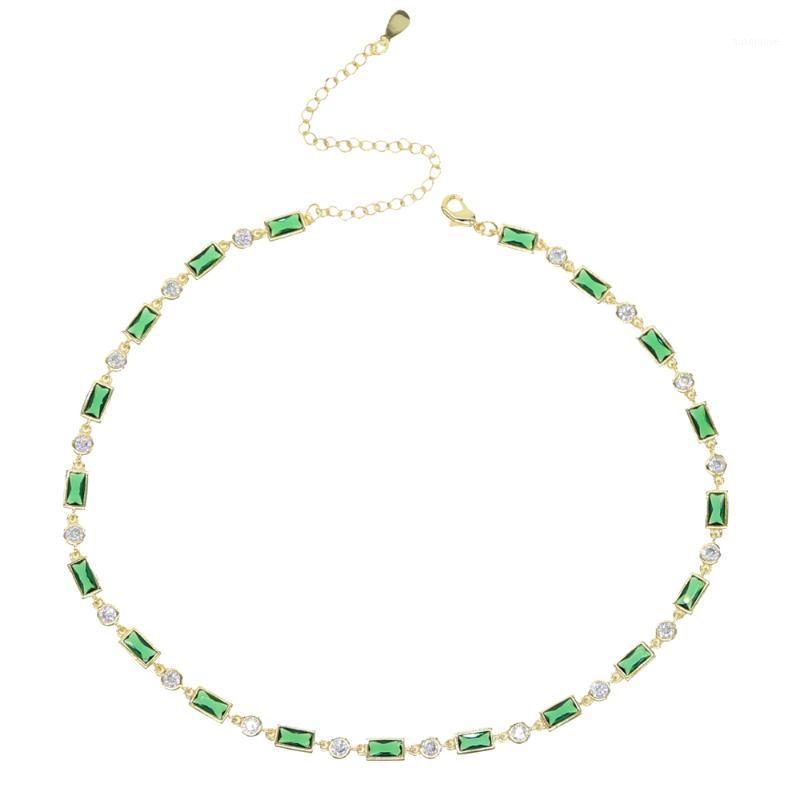 geometric baguette round cubic zirconia cz station link chain red green stone choker short women necklace fashion1
geometric baguette round cubic zirconia cz station link chain red green stone choker short women necklace fashion1