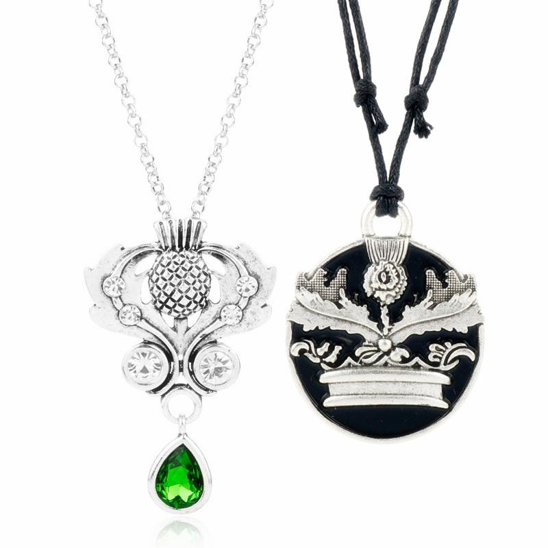 Scottish Thistle Necklace Women Men Pendants Necklaces Chain Rope Charm Creative Jewelery Choker kolye
Scottish Thistle Necklace Women Men Pendants Necklaces Chain Rope Charm Creative Jewelery Choker kolye
