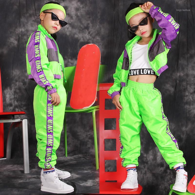 Green Children'S Hip Hop Dance Wear Girls Jazz Modern Dancing Costumes Fluorescence Clothing Suits Kids Stage Costumes Outfits1
Green Children'S Hip Hop Dance Wear Girls Jazz Modern Dancing Costumes Fluorescence Clothing Suits Kids Stage Costumes Outfits1