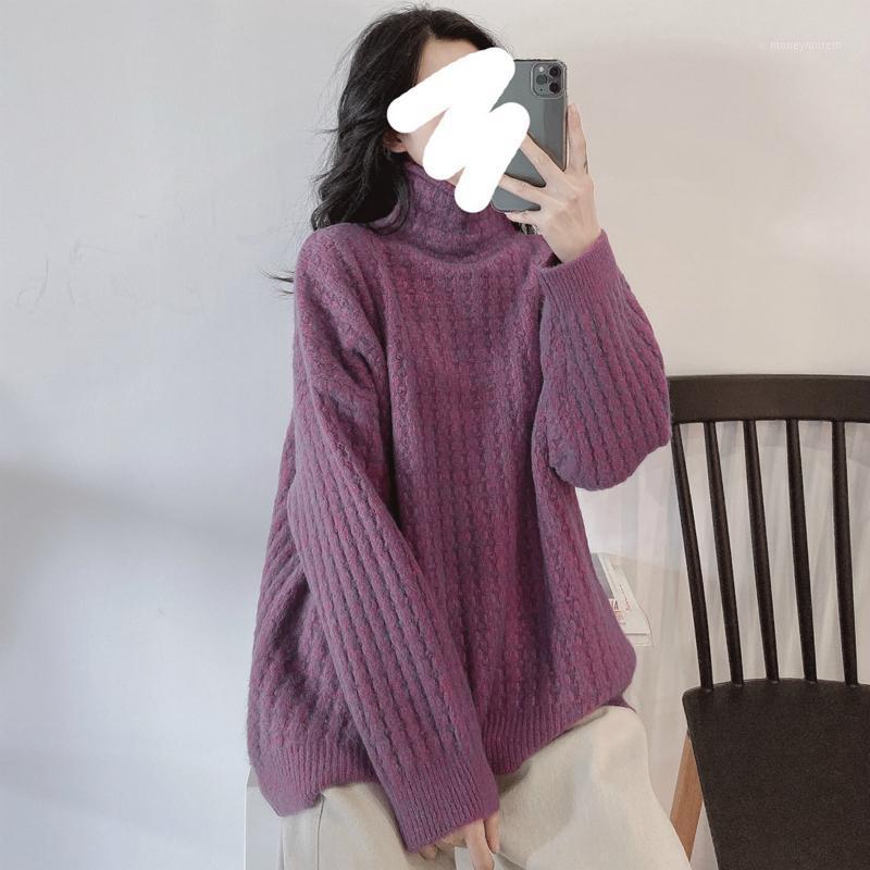 2020 Winter Korean Style Women Casual Thickened Soft Wool Blended Knitted Turtleneck Pullover Long Sleeve Oversized Sweater1, Beige
2020 Winter Korean Style Women Casual Thickened Soft Wool Blended Knitted Turtleneck Pullover Long Sleeve Oversized Sweater1, Beige