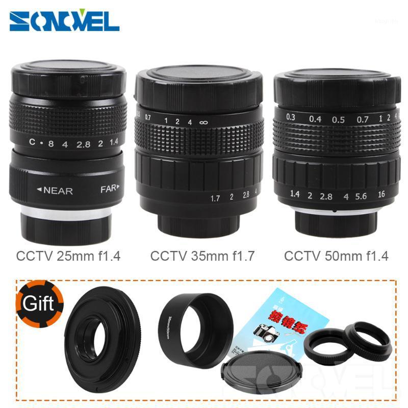 FUJIAN 35mm F1.7 CCTV Movie Lens + 25mm f1.4 TV Lens + 50mm f1.4 TV for Canon EOS M M2 M3 M5 M6 M10 Mirrorless Camera1
FUJIAN 35mm F1.7 CCTV Movie Lens + 25mm f1.4 TV Lens + 50mm f1.4 TV for Canon EOS M M2 M3 M5 M6 M10 Mirrorless Camera1